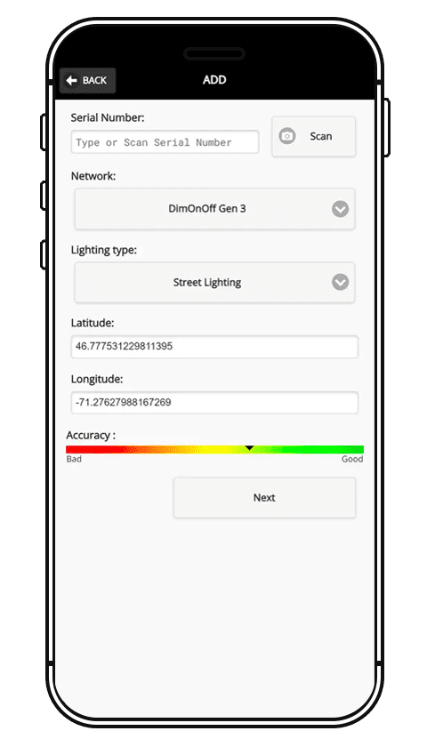Photo of the Dimonoff Mobile Application